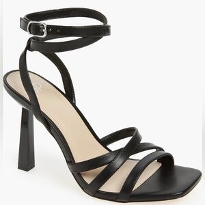 BP Black Strappy Heeled Sandals